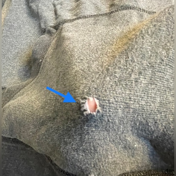 Men’s American Eagle Hoodie Sweatshirt Grey Size Small - Picture 5 of 8